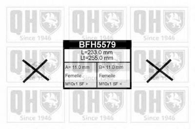 QUINTON HAZELL bfh5579 -  Тормозной шланг